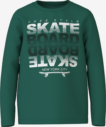 NAME IT Shirts 'NKMVUX' i grøn: forside