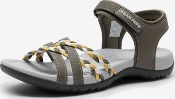Dream Pairs Wandelsandalen in Groen: voorkant
