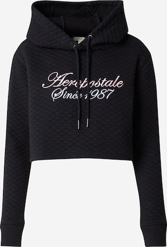 Sweat-shirt AÉROPOSTALE en noir : devant