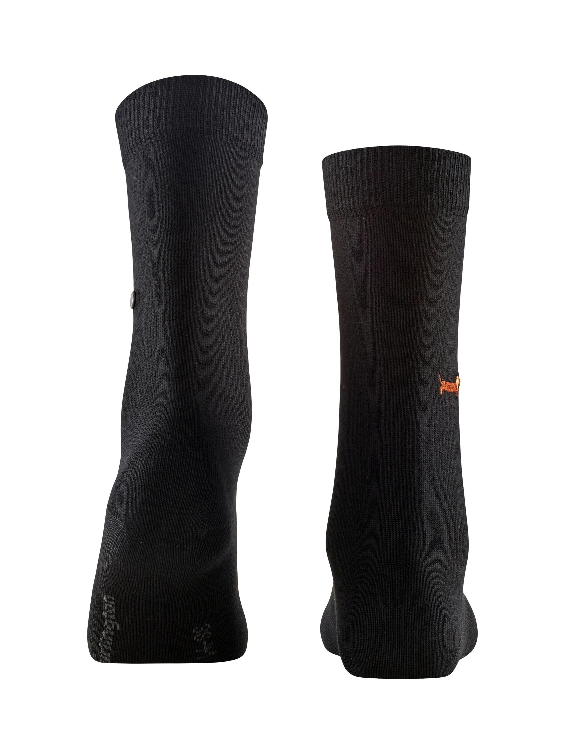 BURLINGTON Socken 'Brit Style'‌‌‌‌‌‌‌ in Schwarz