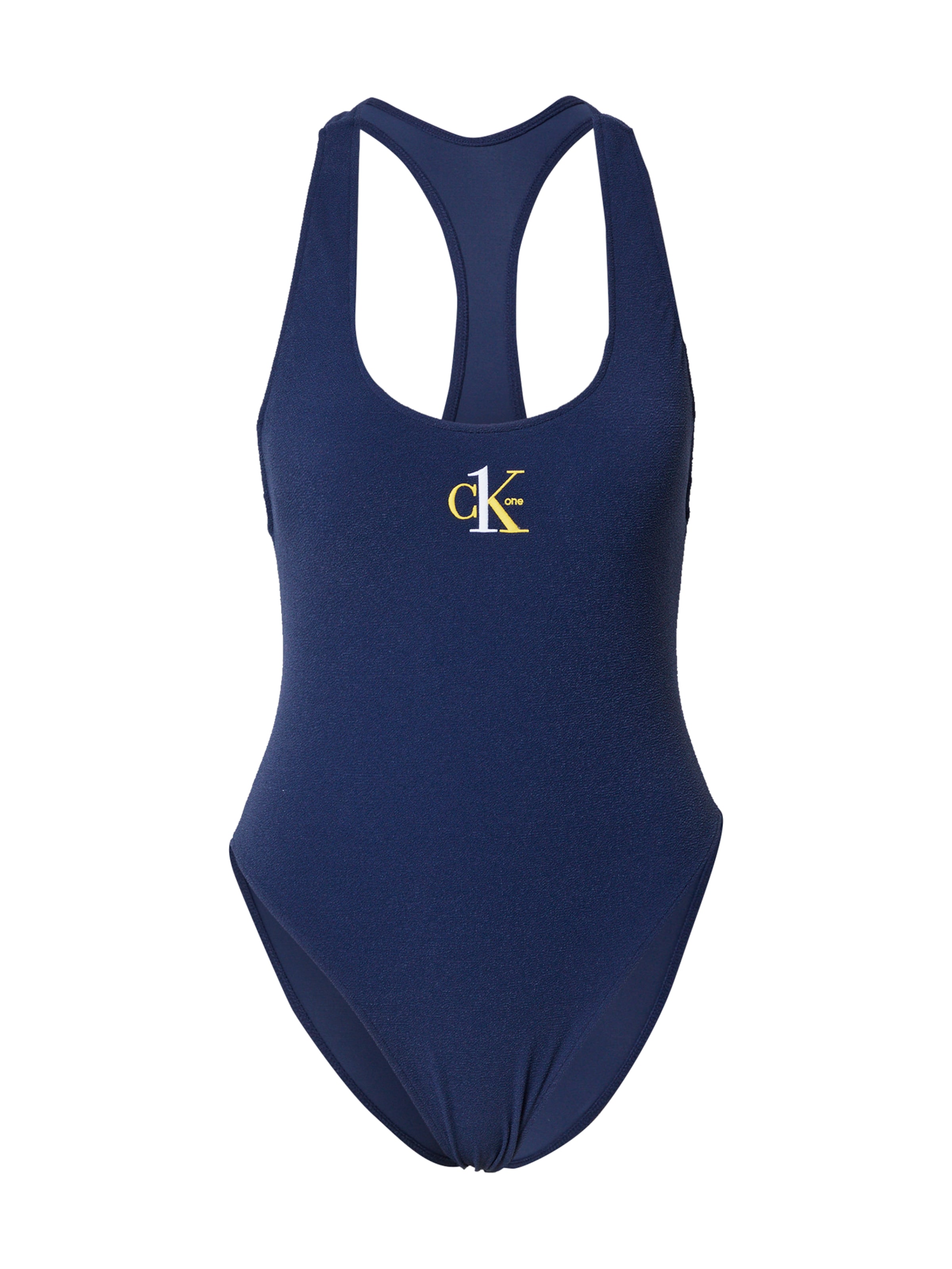 Costume intero di Calvin Klein Swimwear in blu: frontale