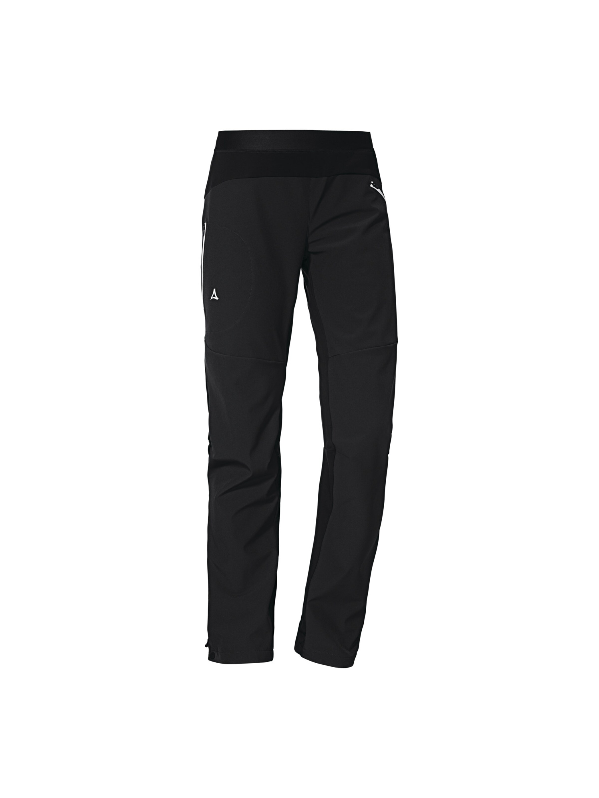 Schöffel Regular Outdoorbroek 'Rinnen' in Zwart: voorkant