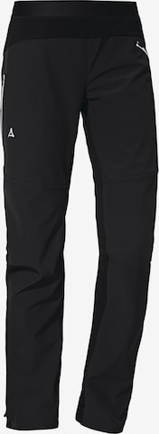 Schöffel Regular Outdoorhose 'Rinnen' in Schwarz: predná strana