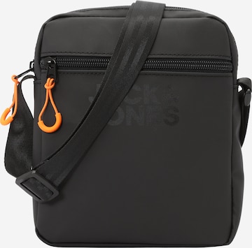 JACK & JONES Crossbody Bag 'LAB' in Black: front