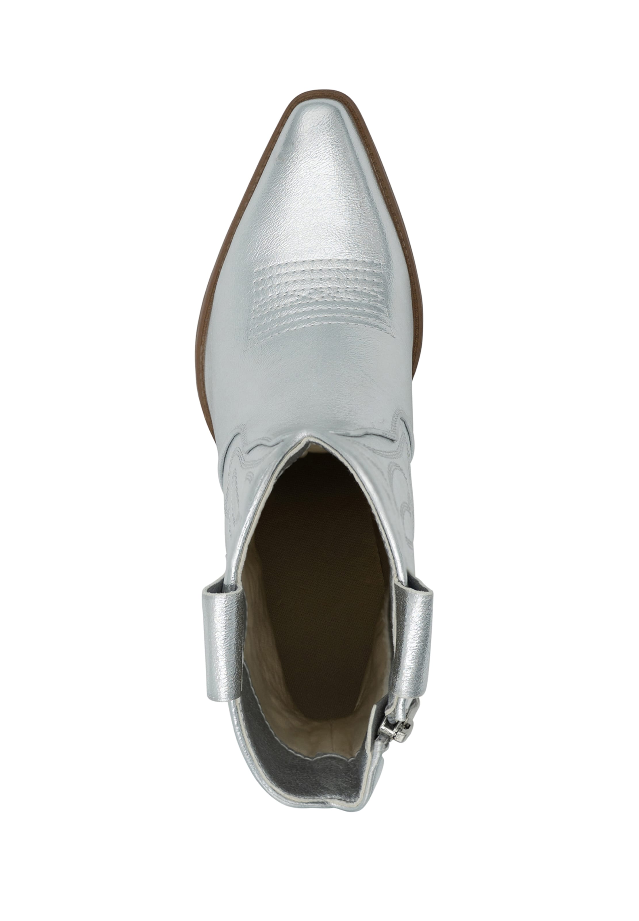 Salinyang Comwboystøvler i sølv