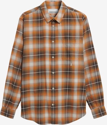 ARMEDANGELS Overhemd in Groen: voorkant