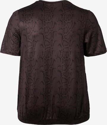 Q by Endurance Shirt 'Liyeer' in Brown