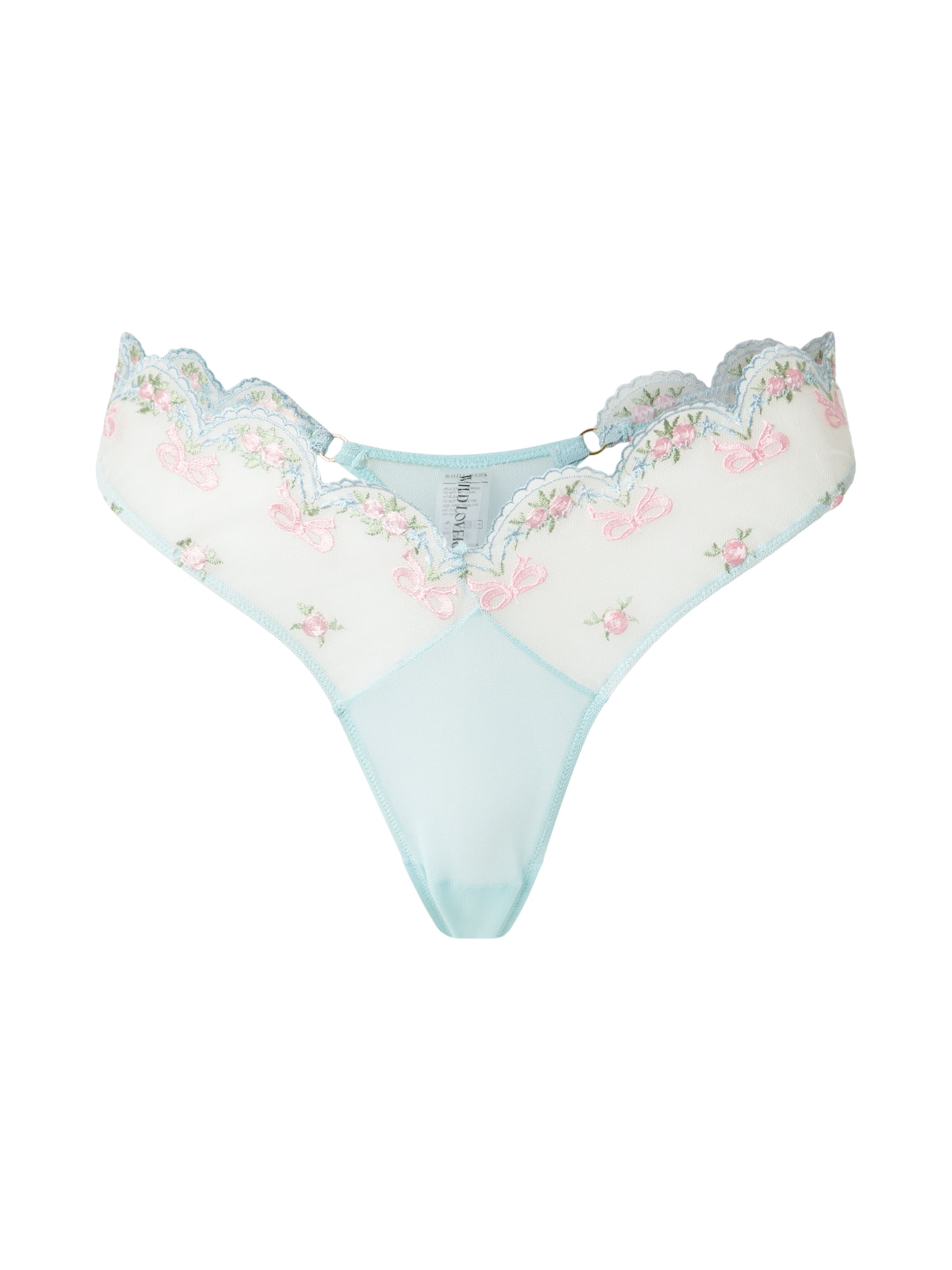 WILD LOVERS Стринги 'MILA' в Синий: спереди