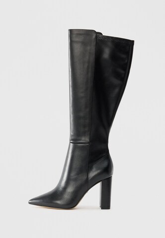Bottes 'ELECTRO' ALDO en noir : devant