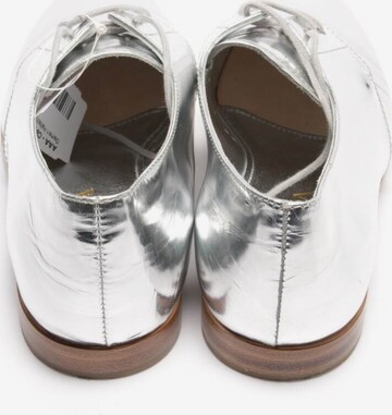 PRADA Flats & Loafers in 36 in Silver