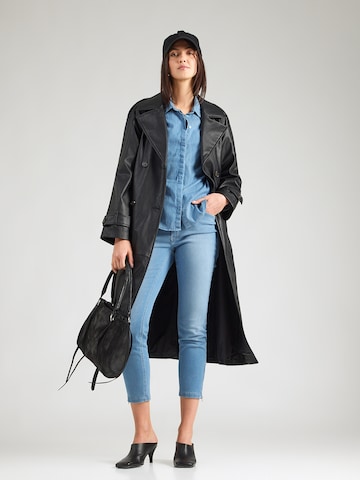 MAC Úzky strih Džínsy 'Dream Chic' - Modrá