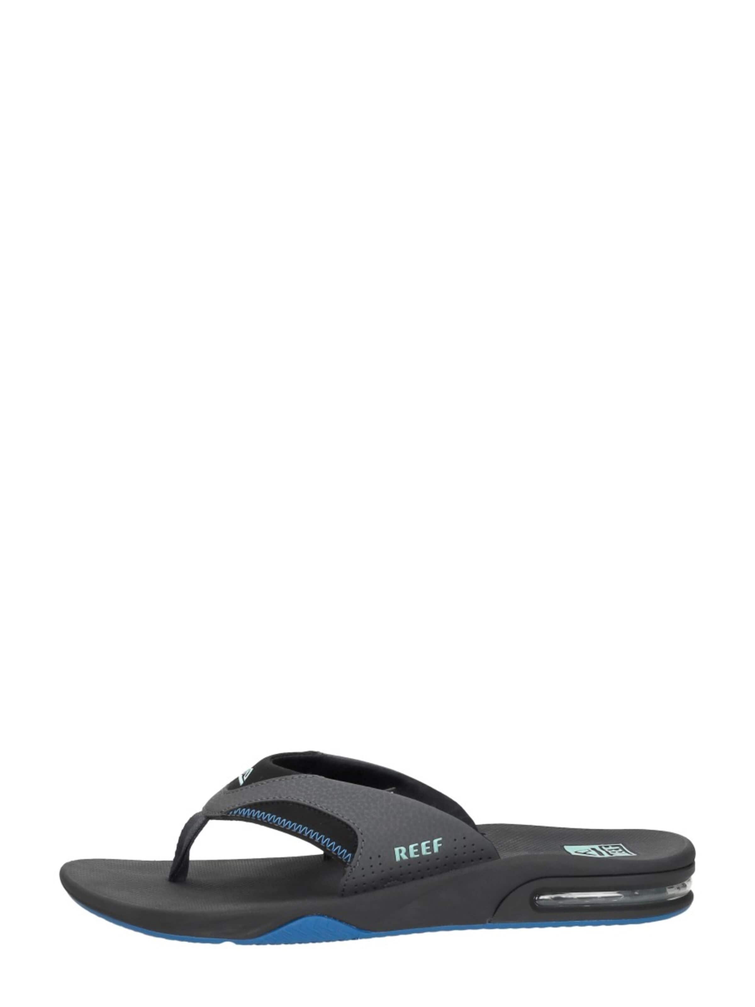 REEF Teenslipper 'Fanning' in Grijs: voorkant