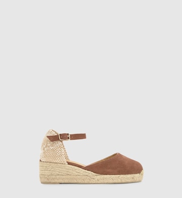 Espadrilles 'Carol' Castañer en marron : devant