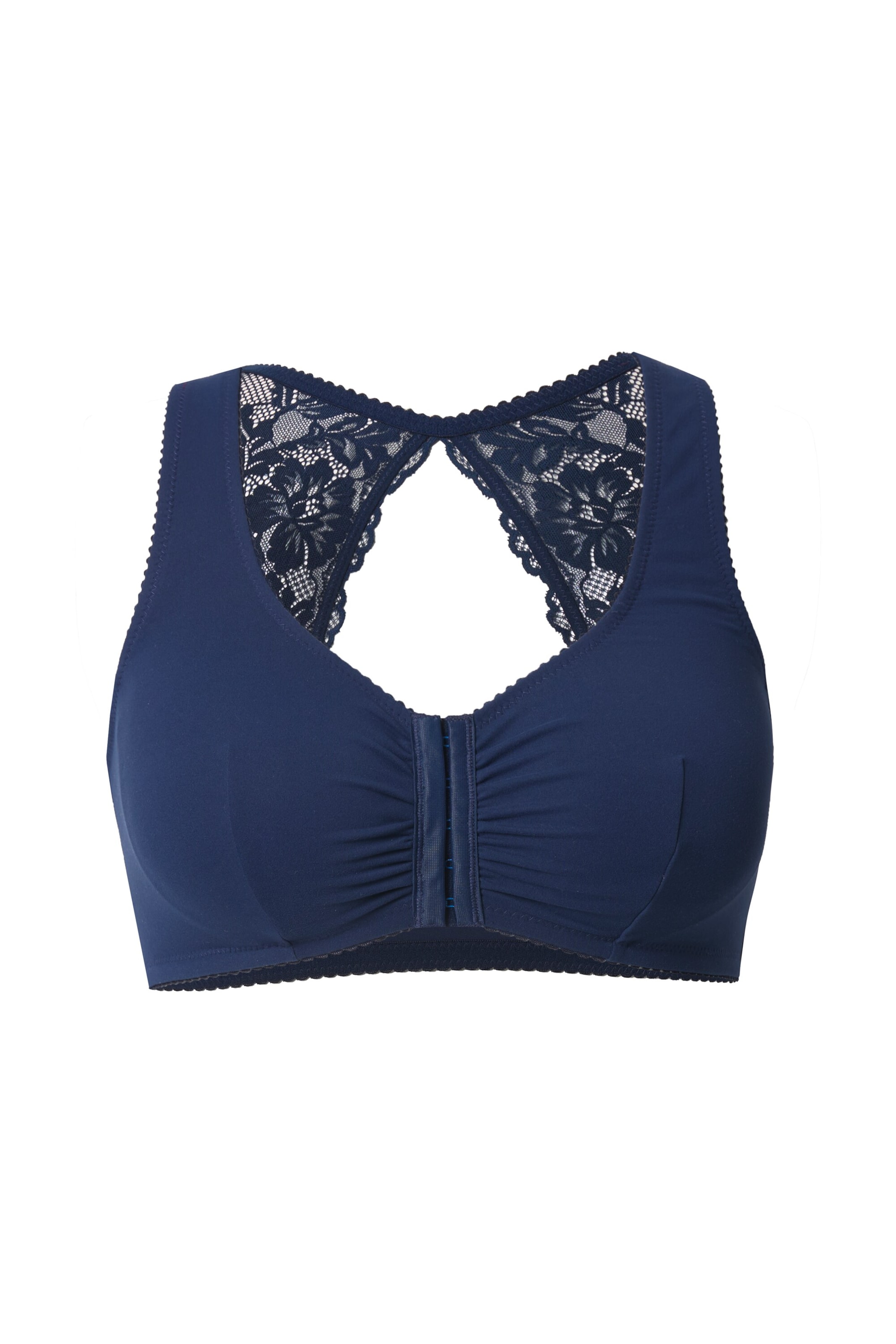 Bustier Soutien-gorge Ulla Popken en bleu : devant