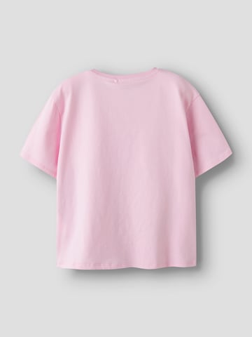 NAME IT Póló 'NKFMORISSINA STITCH' - rózsaszín