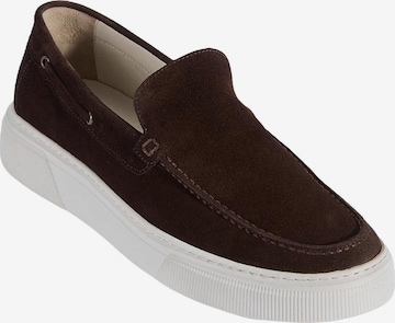 Chaussure basse 'Slipper' Desa en marron : devant