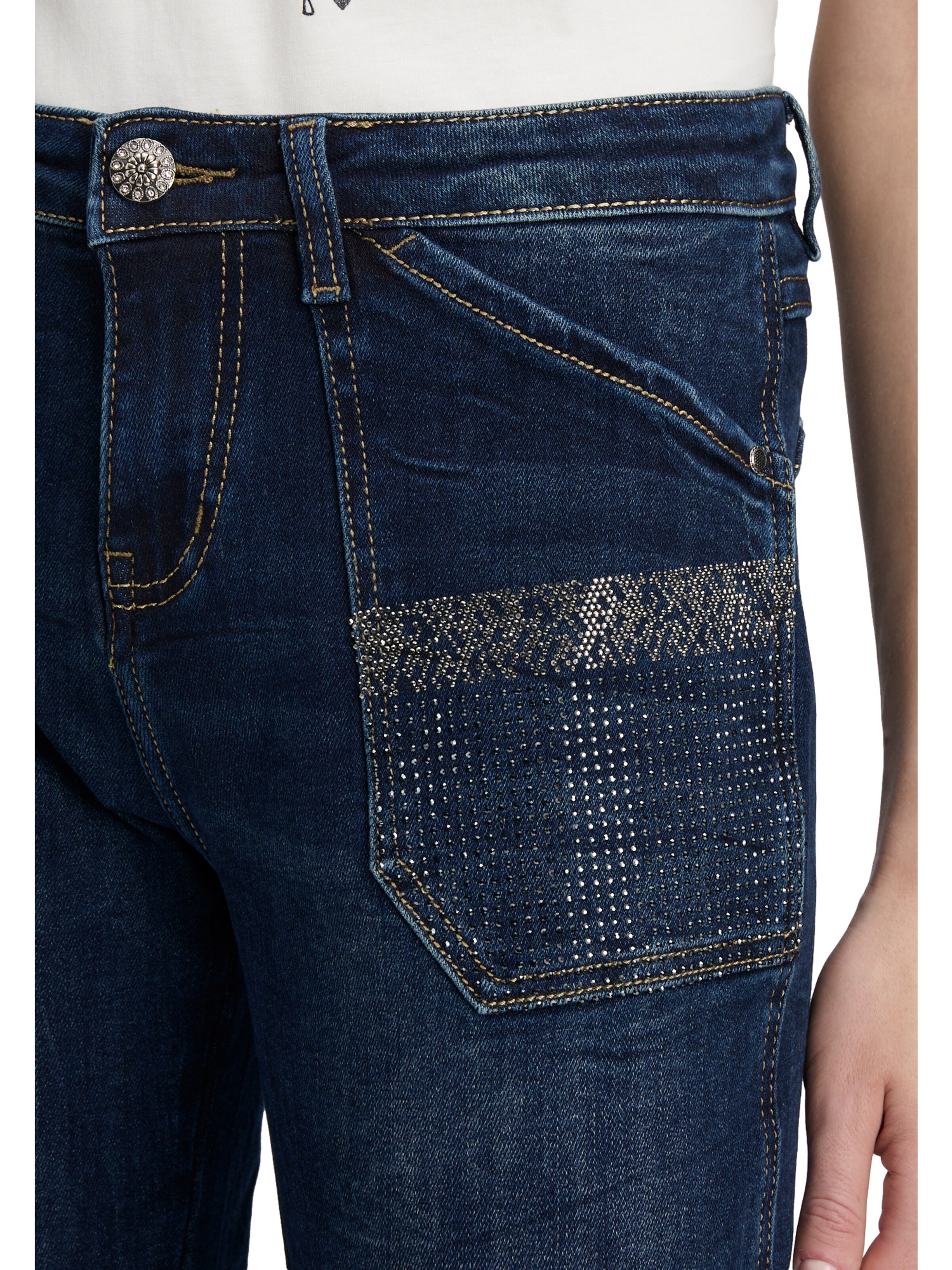 Coupe slim Jean Cartoon en bleu