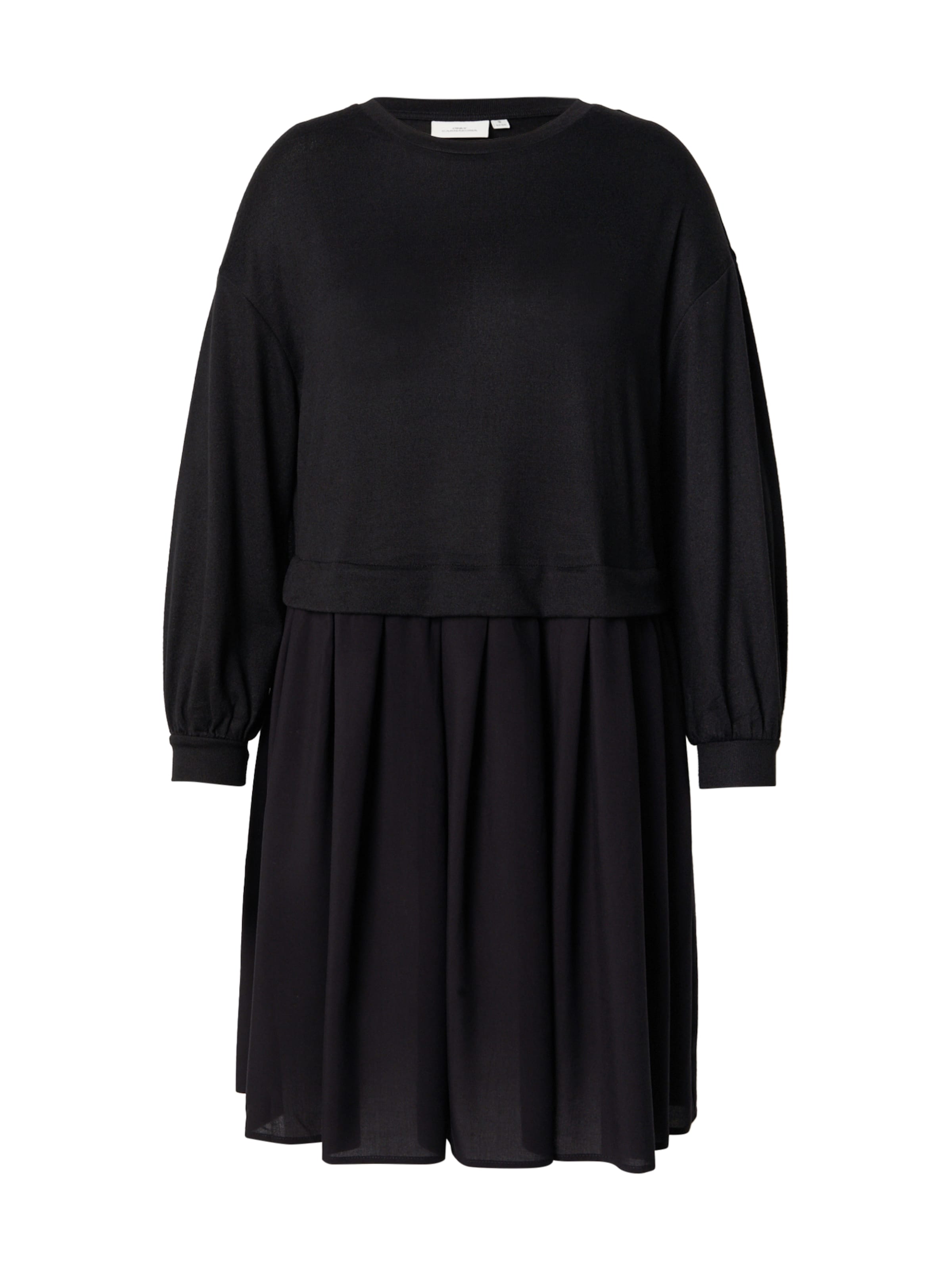 Robe 'CARUMA ALBA' ONLY Carmakoma en noir : devant