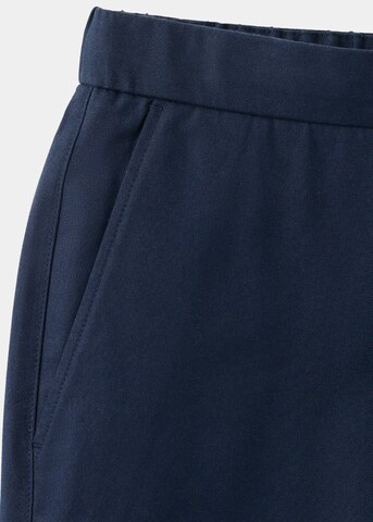 MANGO MAN Regular Chino Pants 'Rey' in Blue