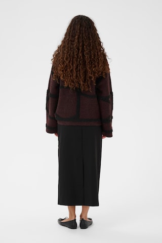 SOAKED IN LUXURY Sweater 'Sorea' in Brown