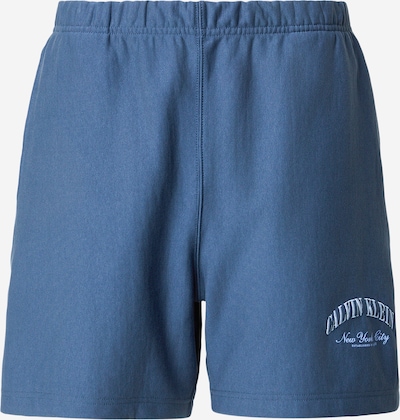 Calvin Klein Jeans Housut värissä safiiri / vaaleansininen, Tuotenäkymä