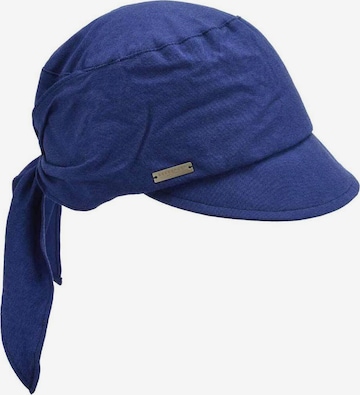 Seeberger Cap 'Cap' in Blau: Vorderseite
