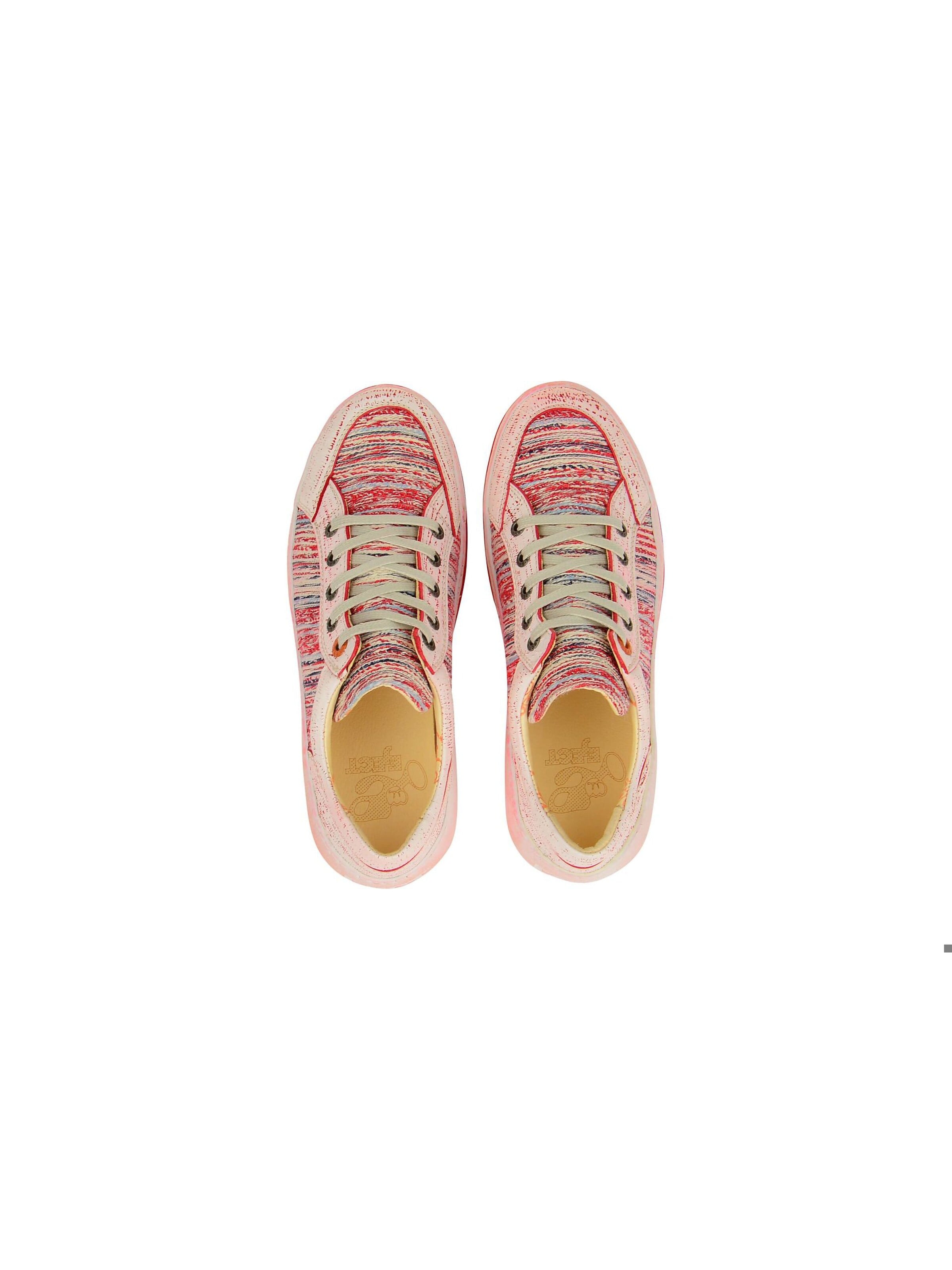 EJECT Lace-Up Shoes 'Feeling' in Red