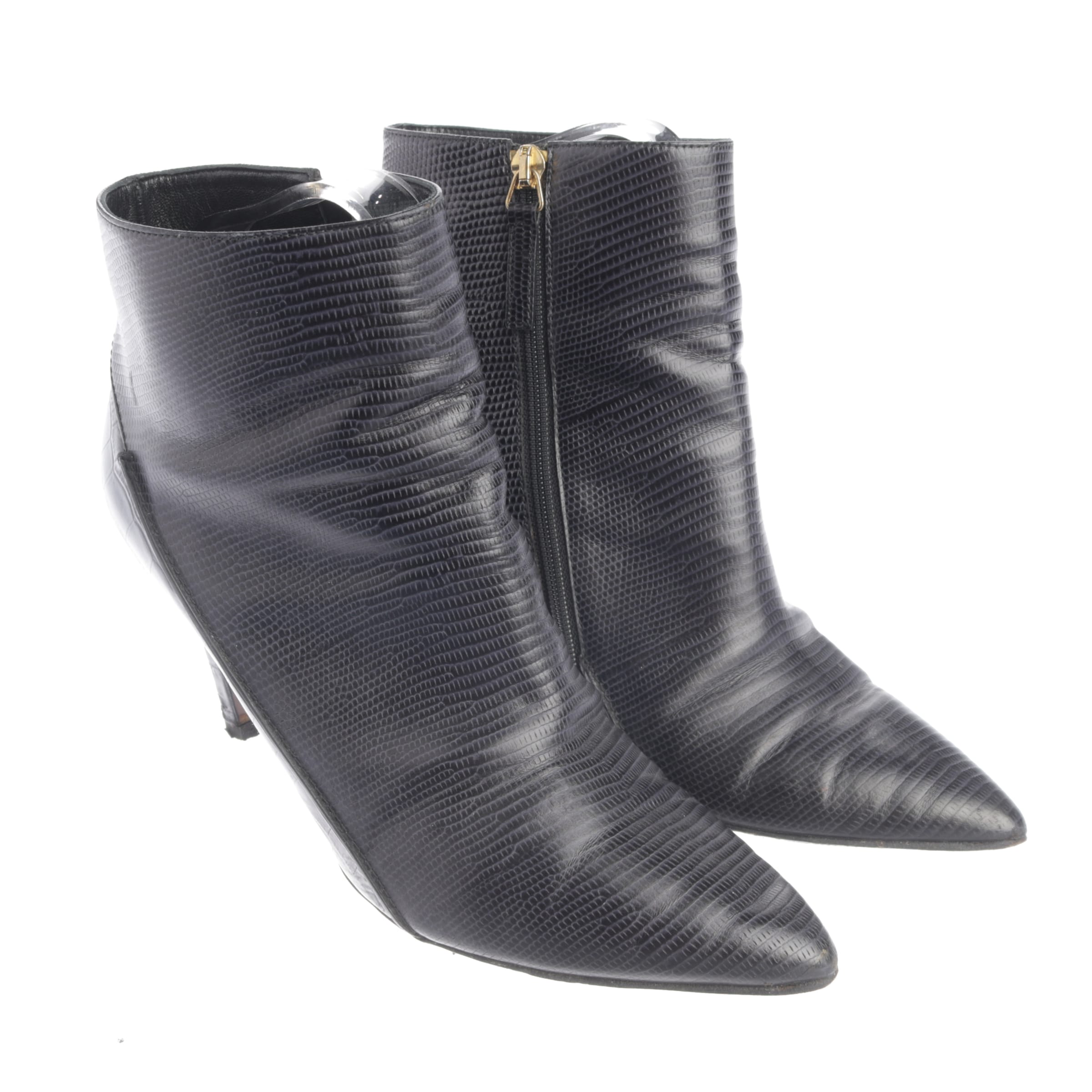 BOSS Dress Boots in 38 in Grey: front