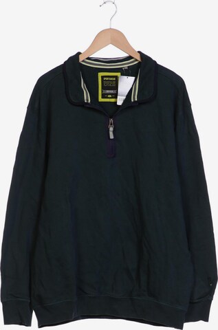 BRAX Sweatshirt & Zip-Up Hoodie in XXXL in Green: front