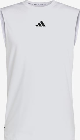 ADIDAS PERFORMANCE Functioneel shirt 'D4T Power ' in Wit: voorkant
