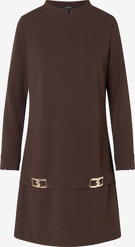 Ana Alcazar Kleid ' Entysa ' in Braun: Vorderseite