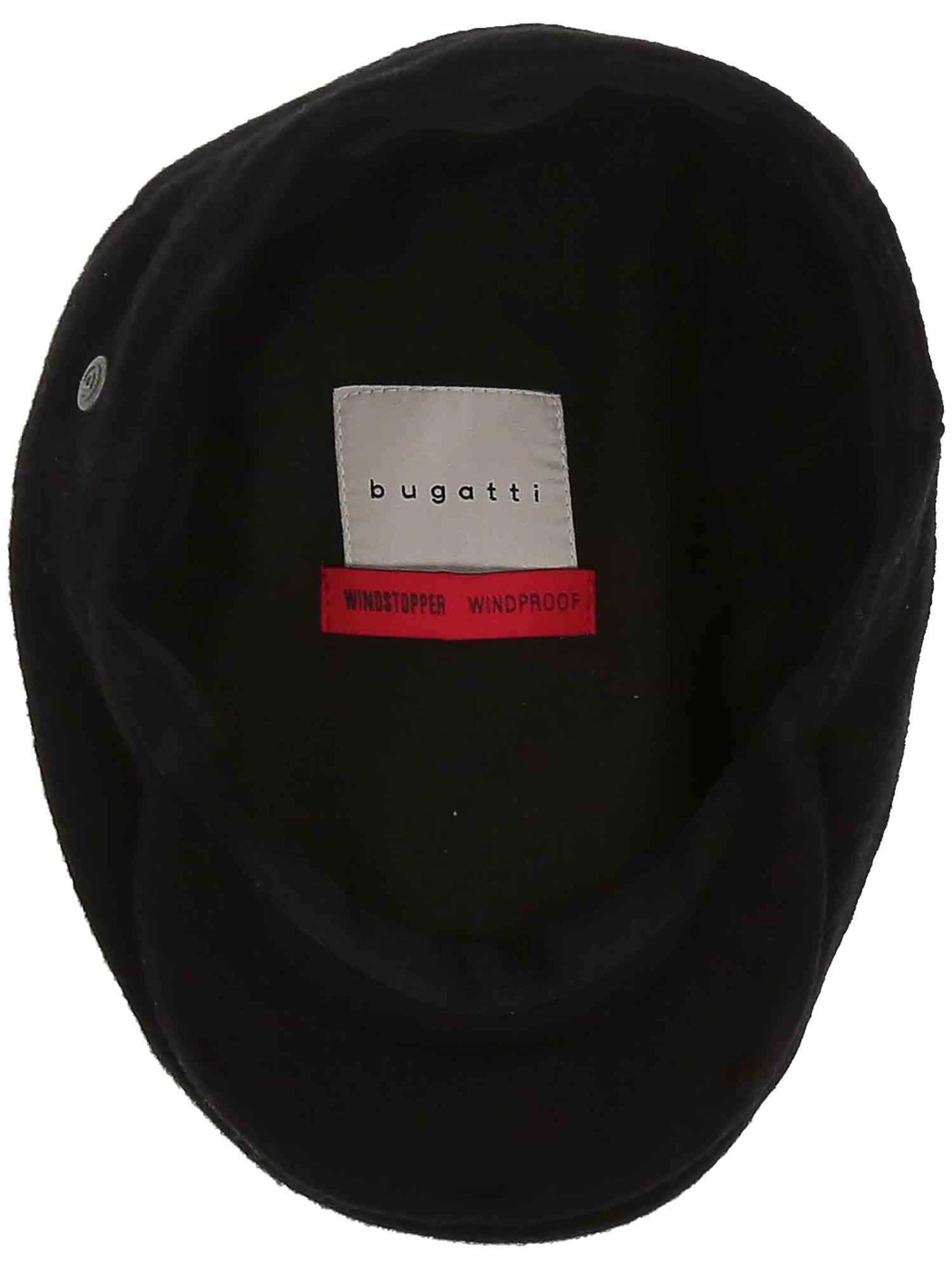 bugatti Flatcap in Schwarz