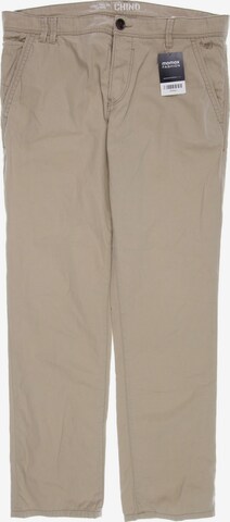 TOM TAILOR Stoffhose 34 in Beige: predná strana