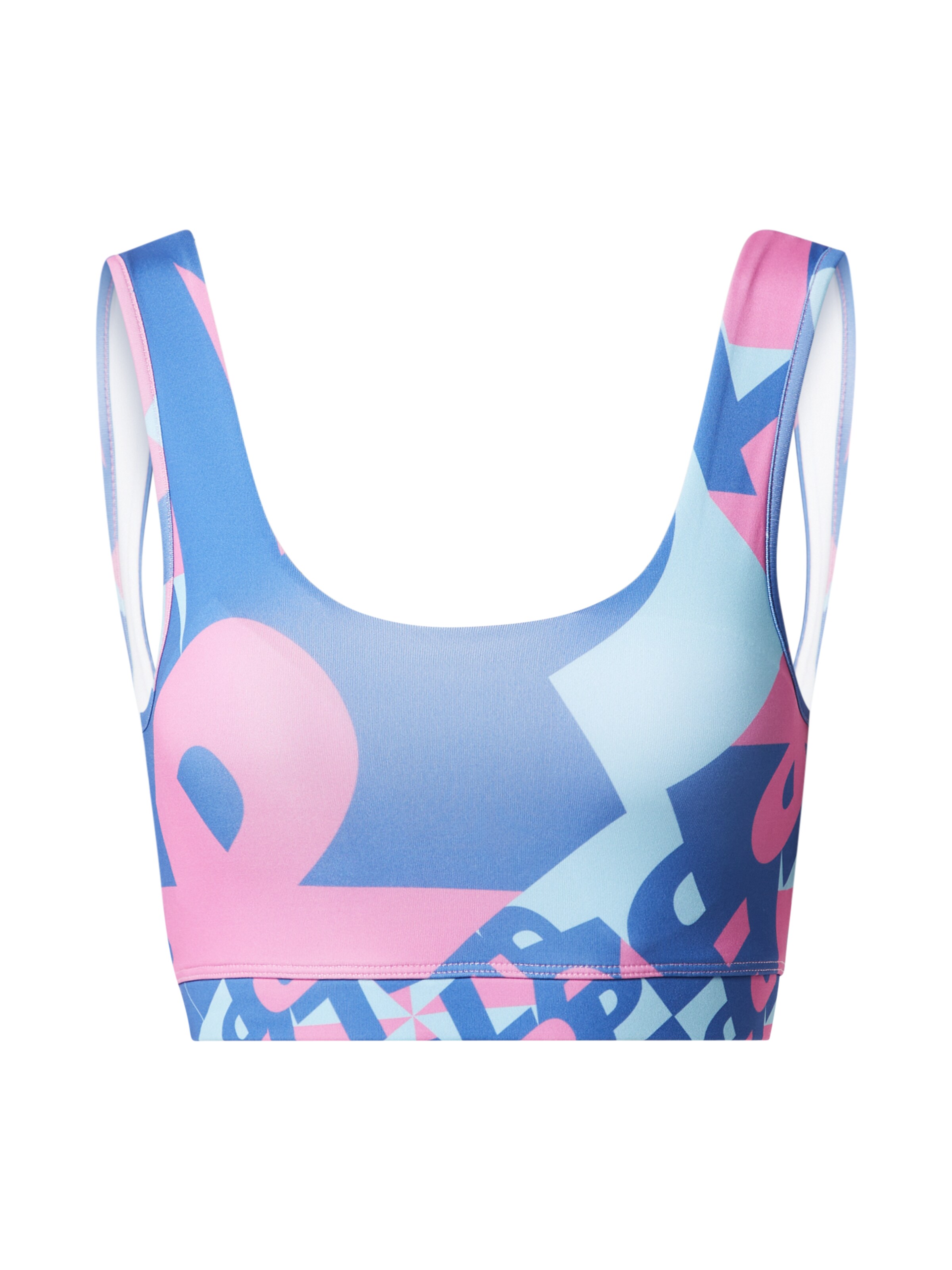 Lapp the Brand - Bustier Sujetador deportivo en lila: frente