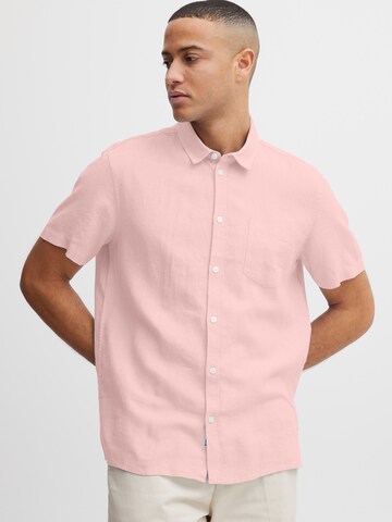 !Solid Slim Fit Hemd 'Allan' in Pink: predná strana