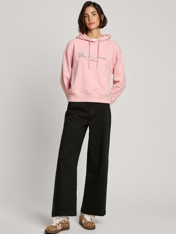 Pepe Jeans Sweatshirt 'Maddy' in Roze