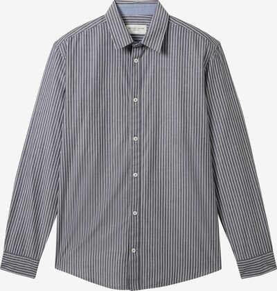 TOM TAILOR Overhemd in de kleur Nachtblauw / Offwhite, Productweergave