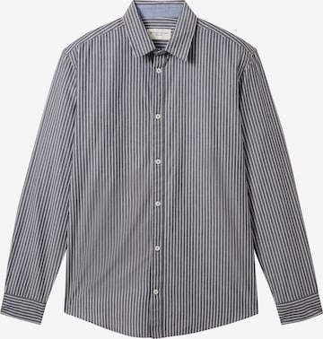 TOM TAILOR Regular fit Button Up Shirt in Blue: front