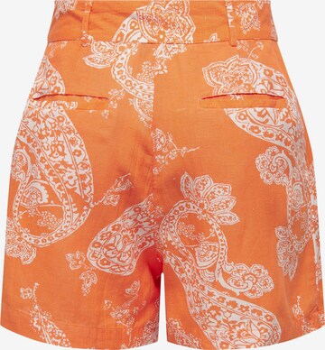 Regular Pantaloni cutați 'BELLA' de la ONLY pe portocaliu