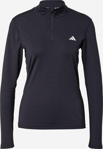 ADIDAS PERFORMANCE Functioneel shirt 'Techfit ' in Zwart: voorkant