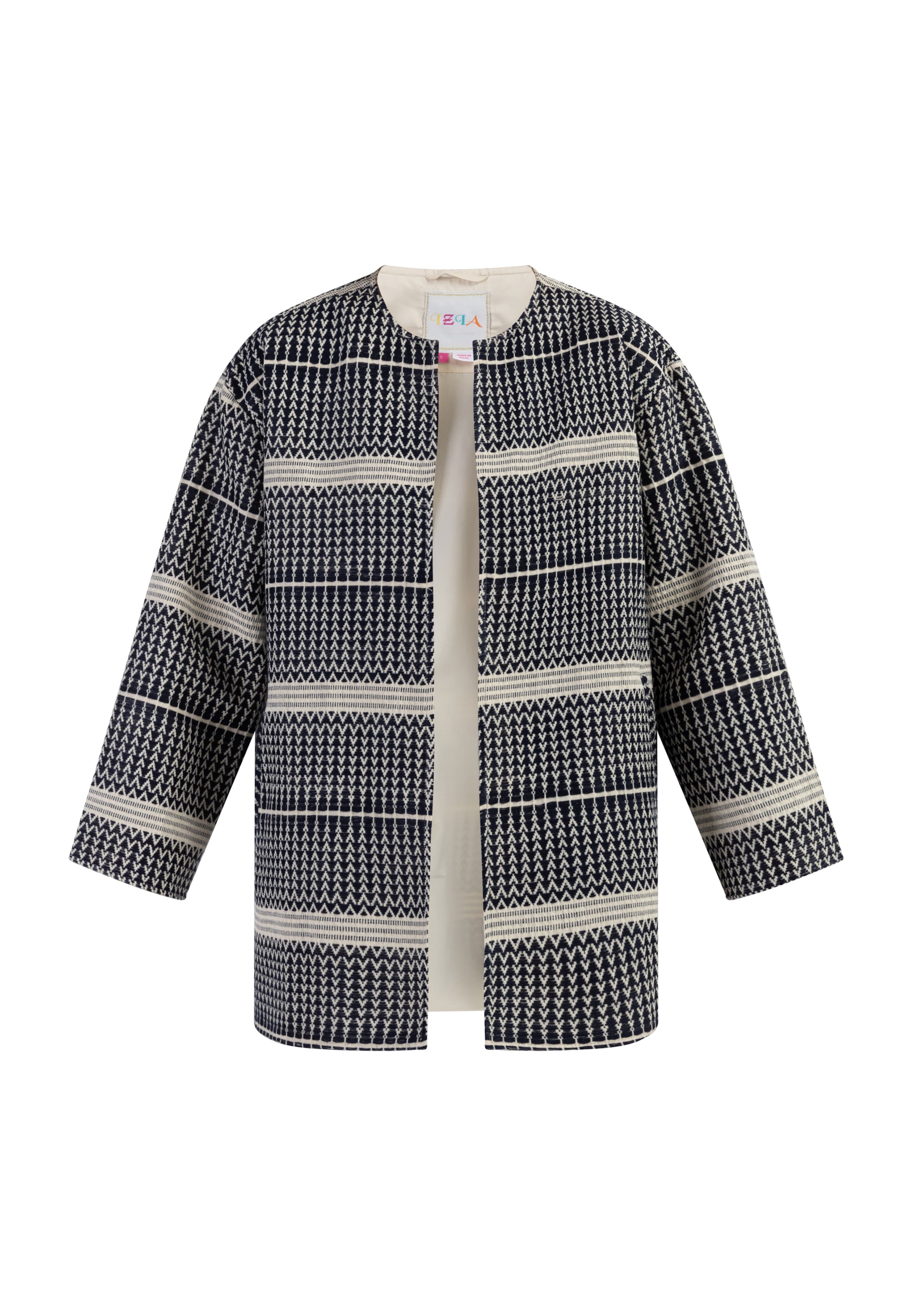 IZIA Cardigan i blå: forside