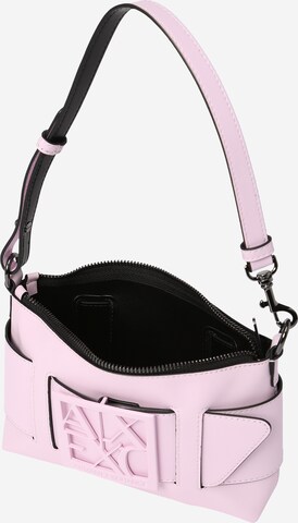 ARMANI EXCHANGE Skuldertaske i pink