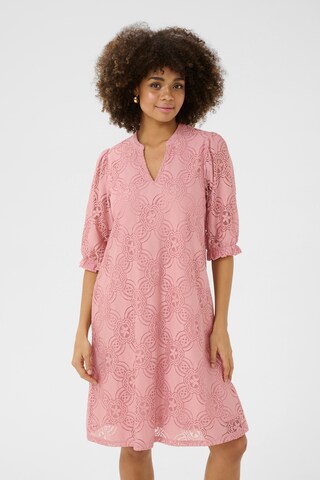 CULTURE Kjole 'Olu' i pink