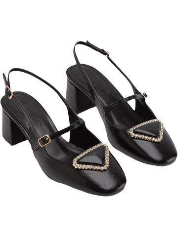 Limoya Slingpumps 'Rosita' in Zwart