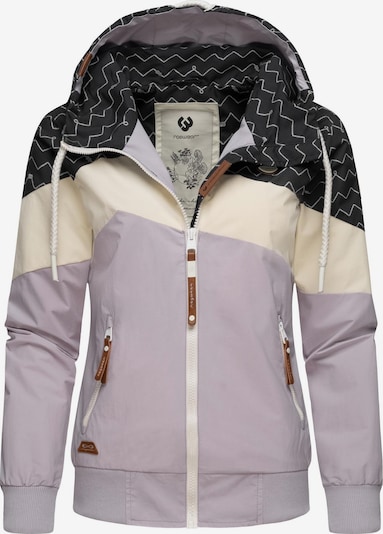Ragwear Prehodna jakna 'Nuggie' | bež / mornarska / lila barva, Prikaz izdelka