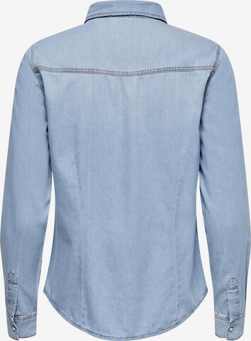 ONLY Bluse 'Rock it' in Blau