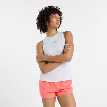new balance Sports top in Blue: front