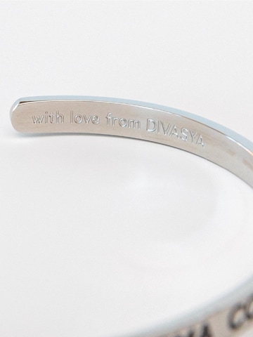 Divasya Bracelet 'Good Karma comes back' in Silver