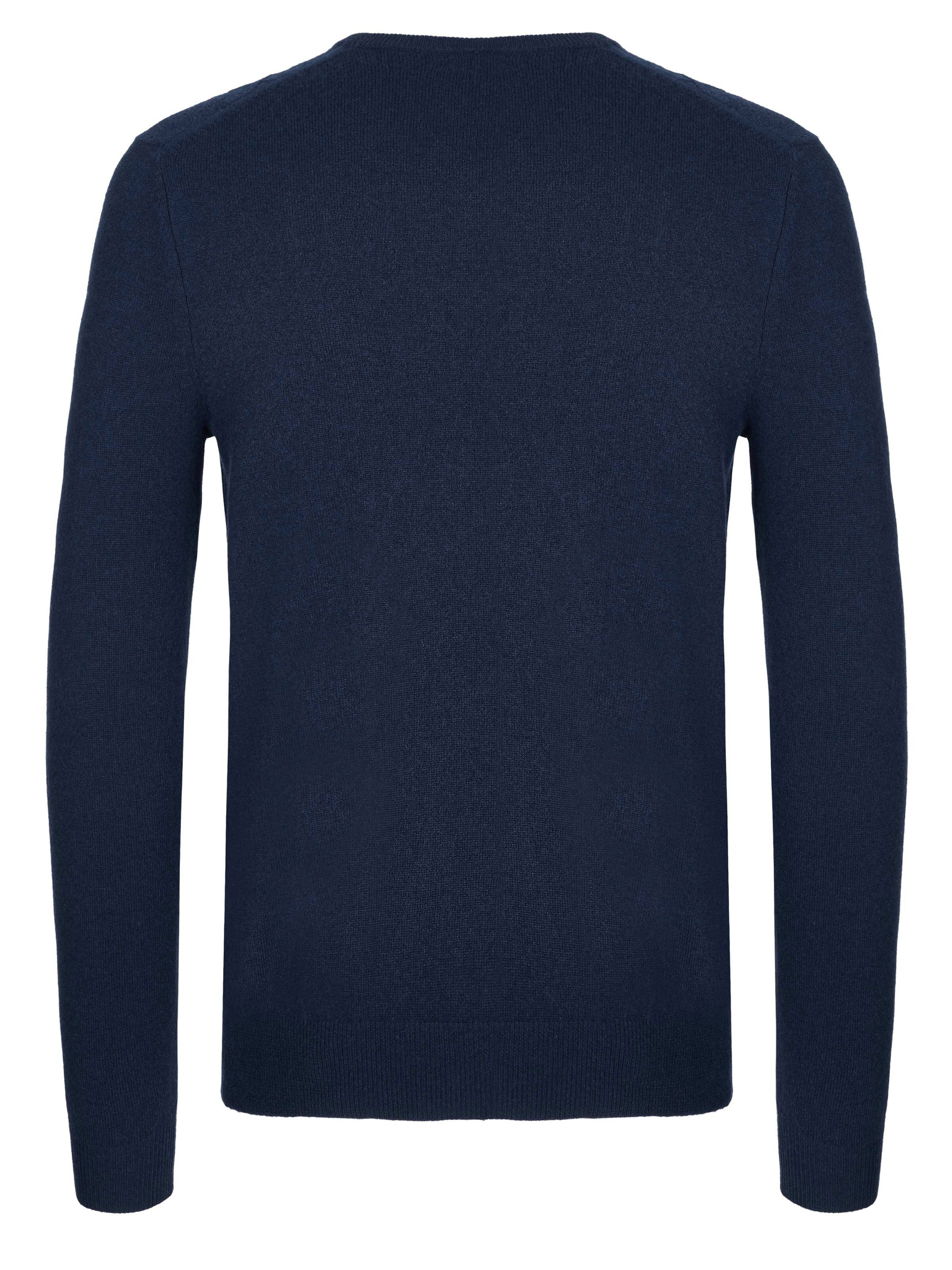 Pull-over 'Malo Optimum Kaschmir Pullover navy' Malo en bleu