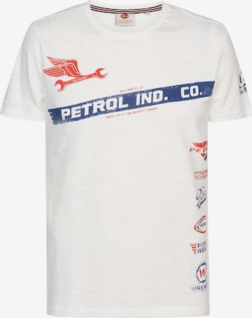 Petrol Industries Shirt in White: front